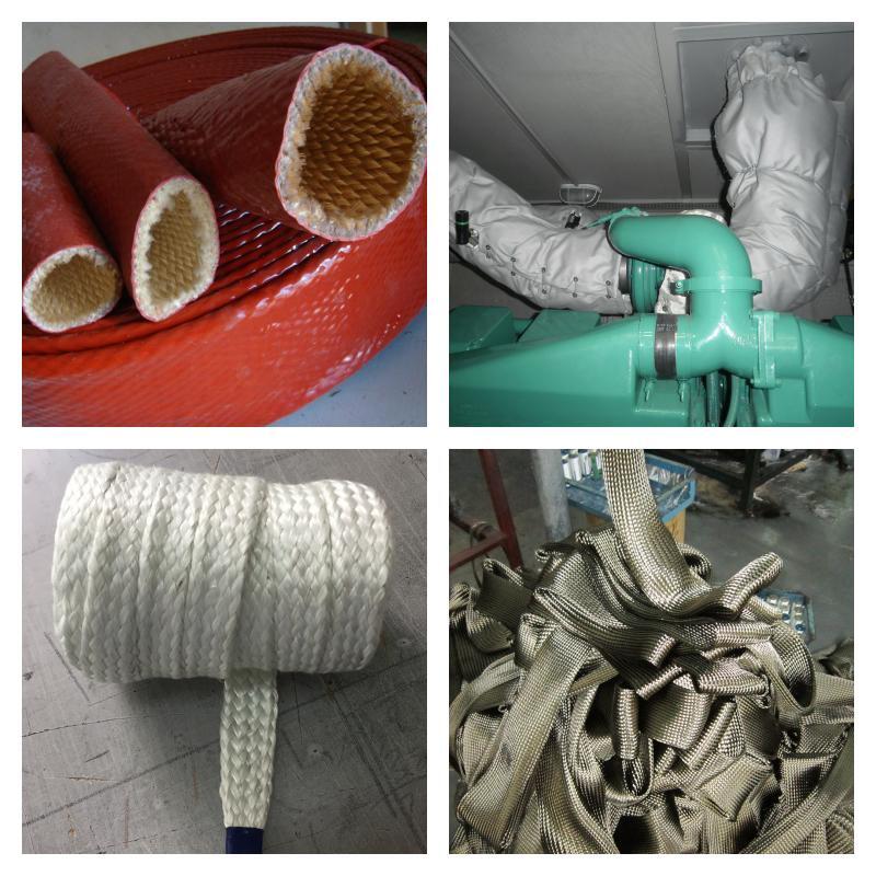 Quais materiais são usados ​​para fazer revestimento de manga térmica de exaustão?
