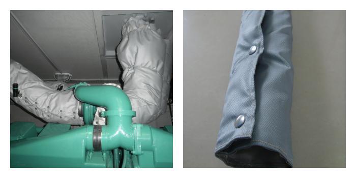 Por que usar a manta isolante Exhaust Waterbox para caixa d'água de exaustão?
