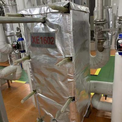 Jaqueta de isolamento removível para trocador de calor