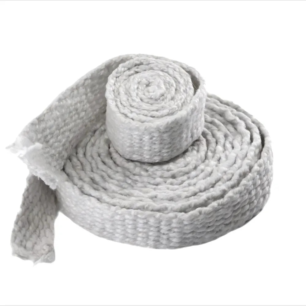 Reforço de fita de fibra cerâmica: Fibra de vidro vs. Fio de aço inoxidável